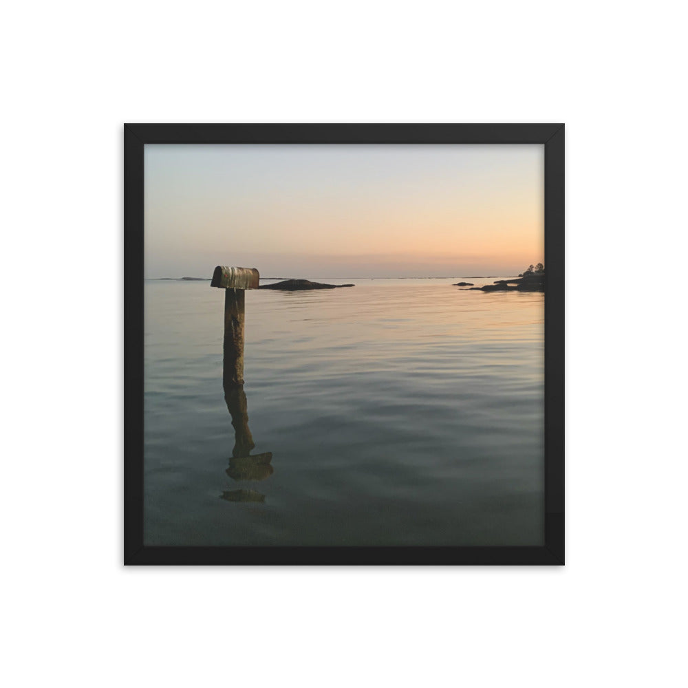Mail Time Framed Print