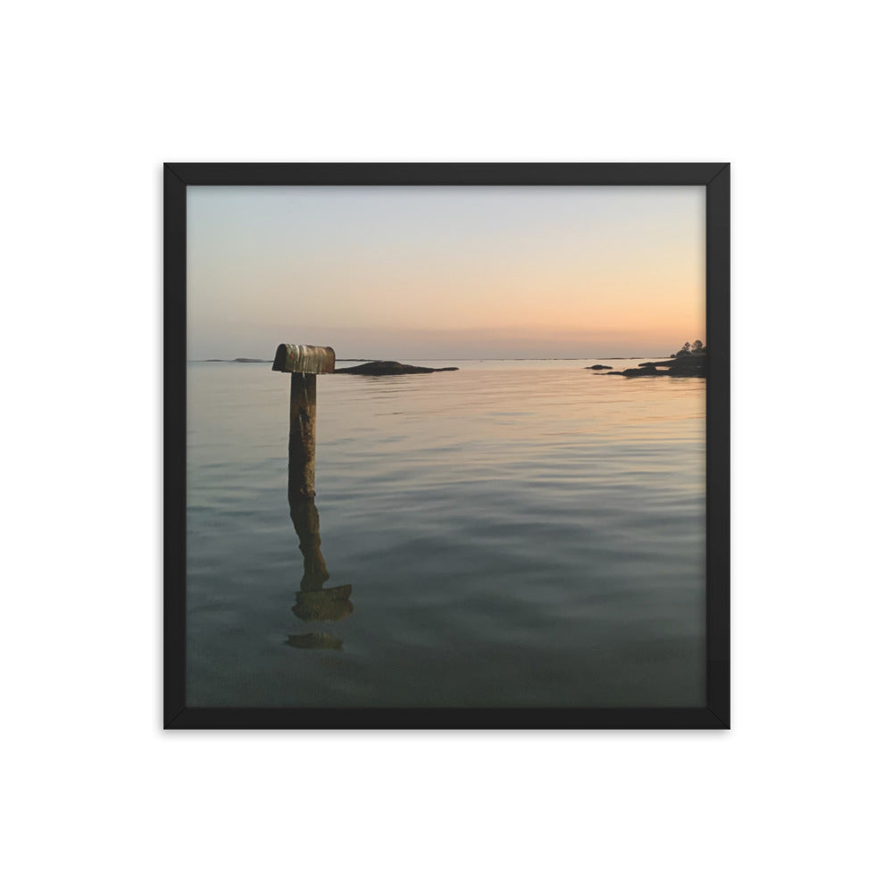 Mail Time Framed Print