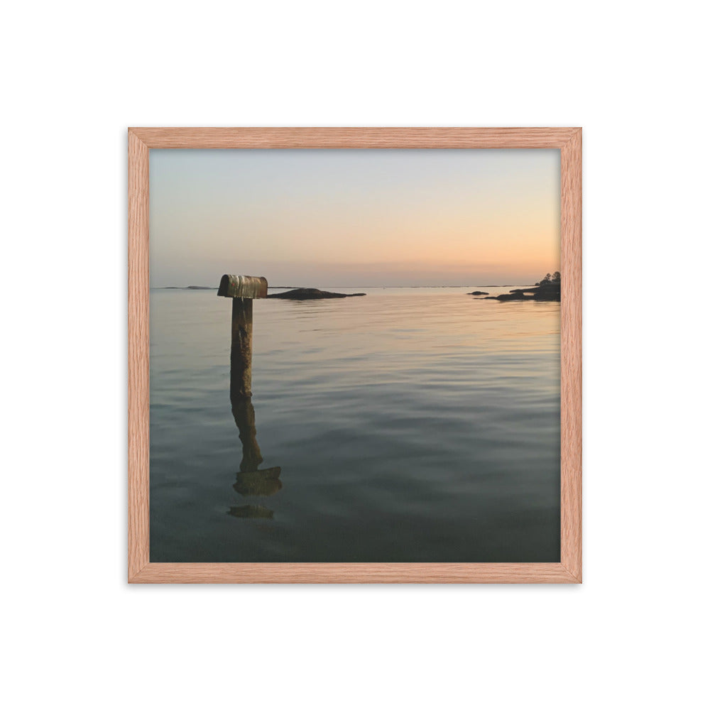 Mail Time Framed Print