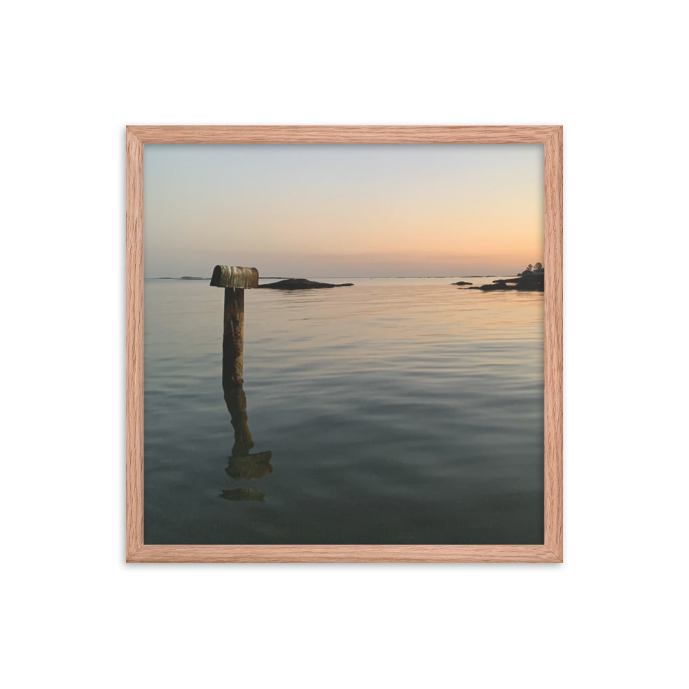 Mail Time Framed Print