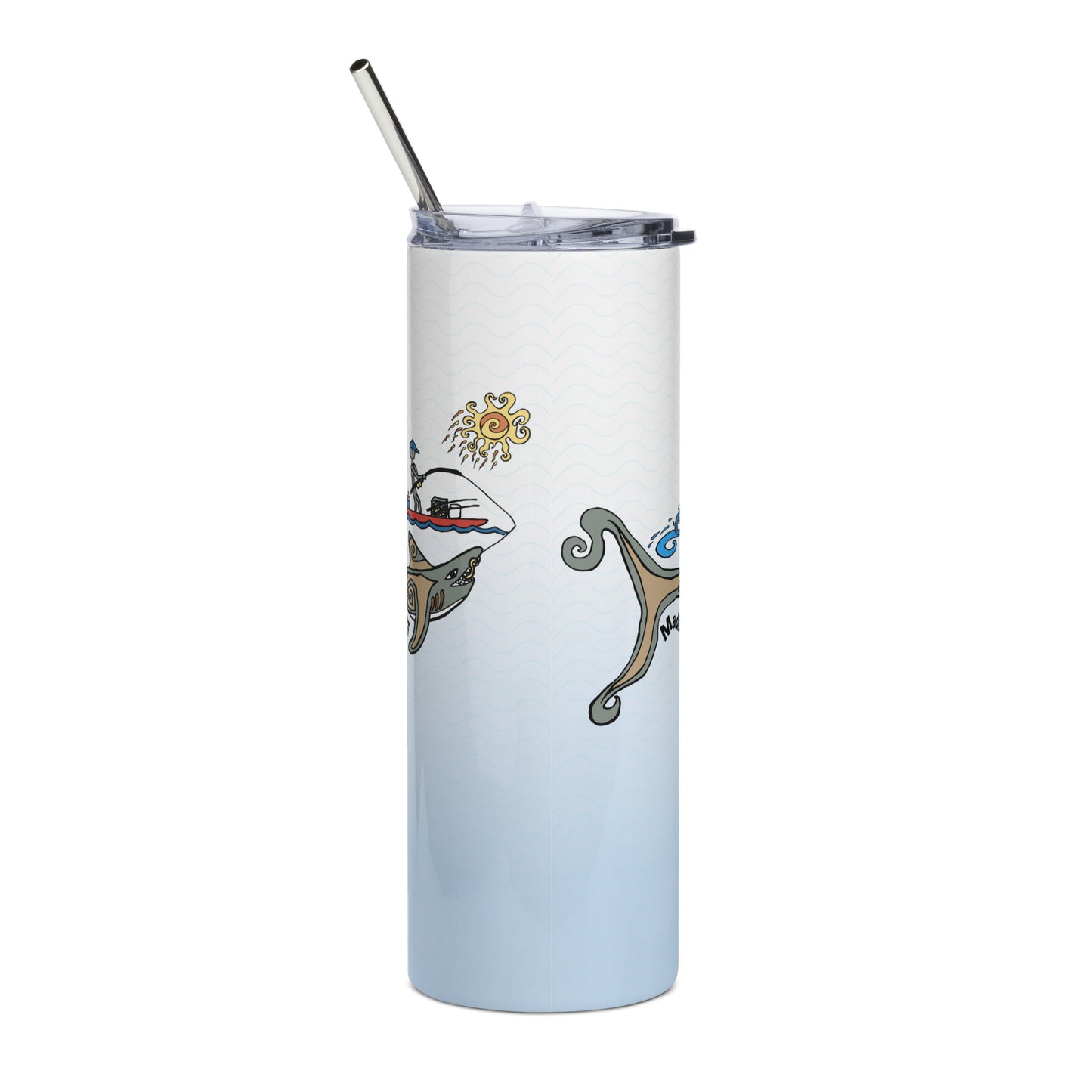 Fish Story Stainless steel tumbler