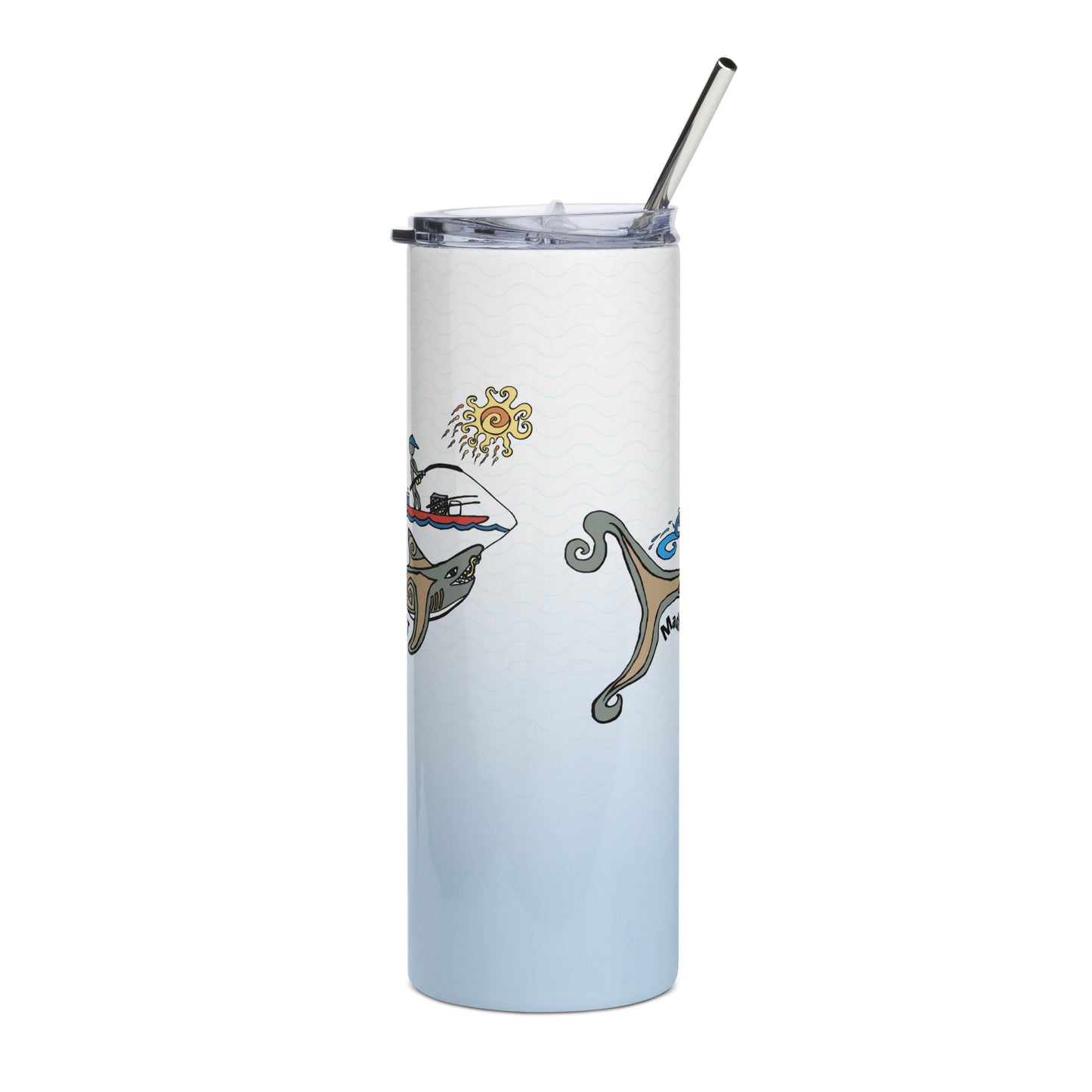 Fish Story Stainless steel tumbler